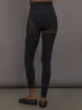 Sheer Thigh High Legging in Melt - Black sold by Carbon38