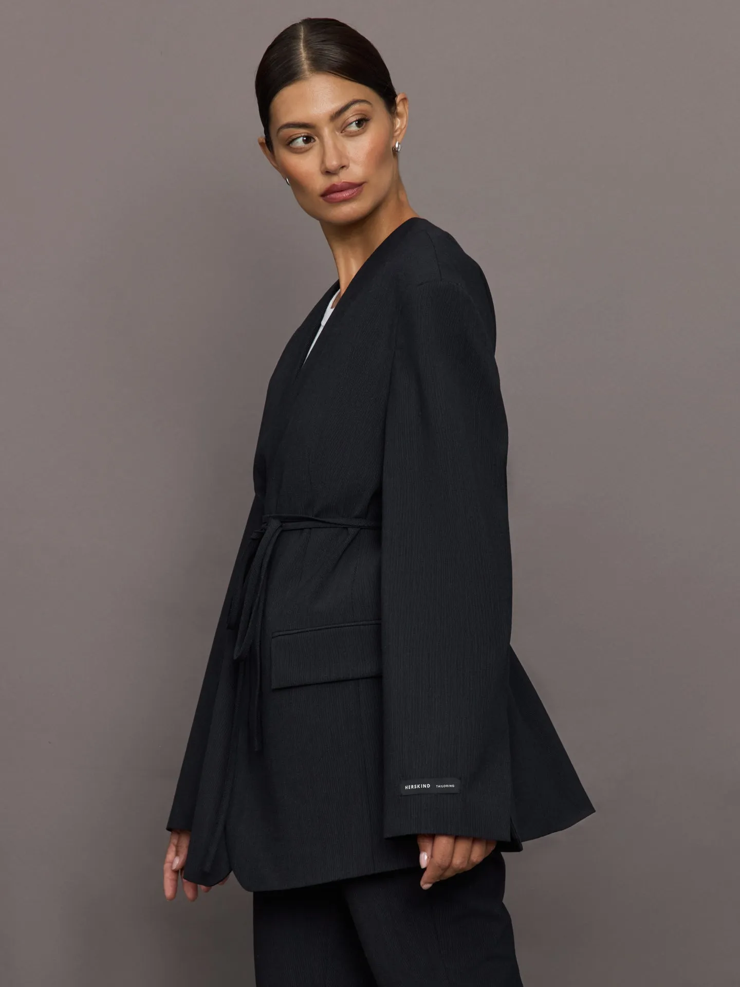 Indiana Blazer - Navy Melange sold by Carbon38 product image thumbnail 3
