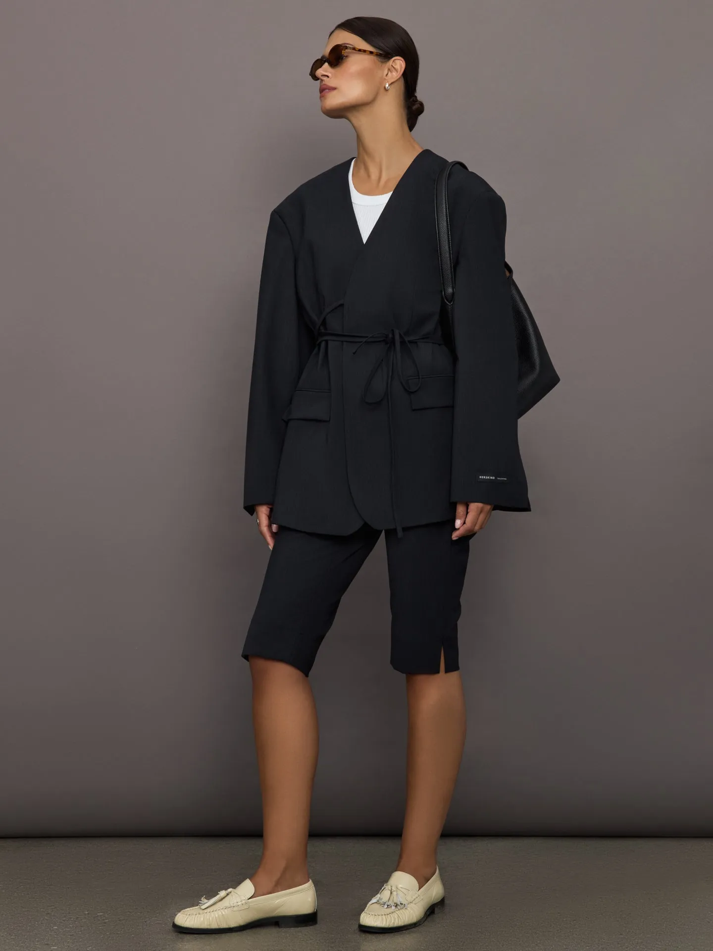 Indiana Blazer - Navy Melange sold by Carbon38 product image thumbnail 2