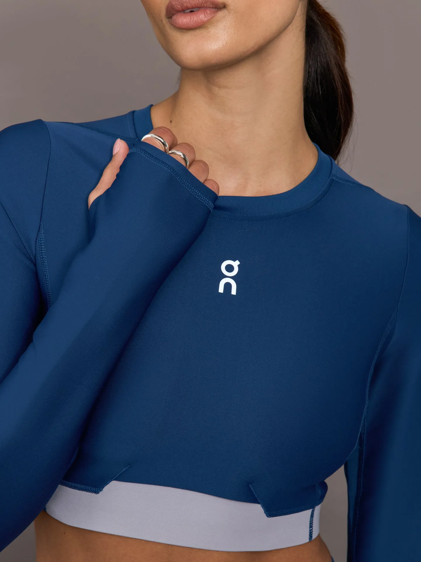 Train Long Sleeve Crop - Tempest sold by Carbon38 product image thumbnail 3