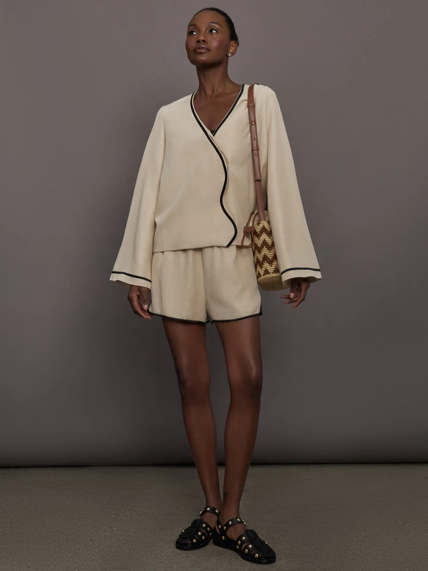 The Yumi Short - Fawn sold by Carbon38 product image thumbnail 2