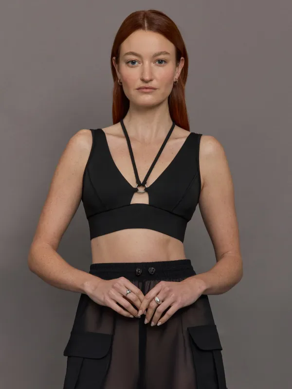 Odyssey Longline Bra - Black sold by Carbon38