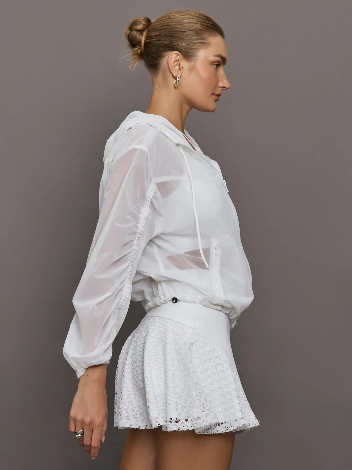 Indy Jacket - White sold by Carbon38 product image thumbnail 3