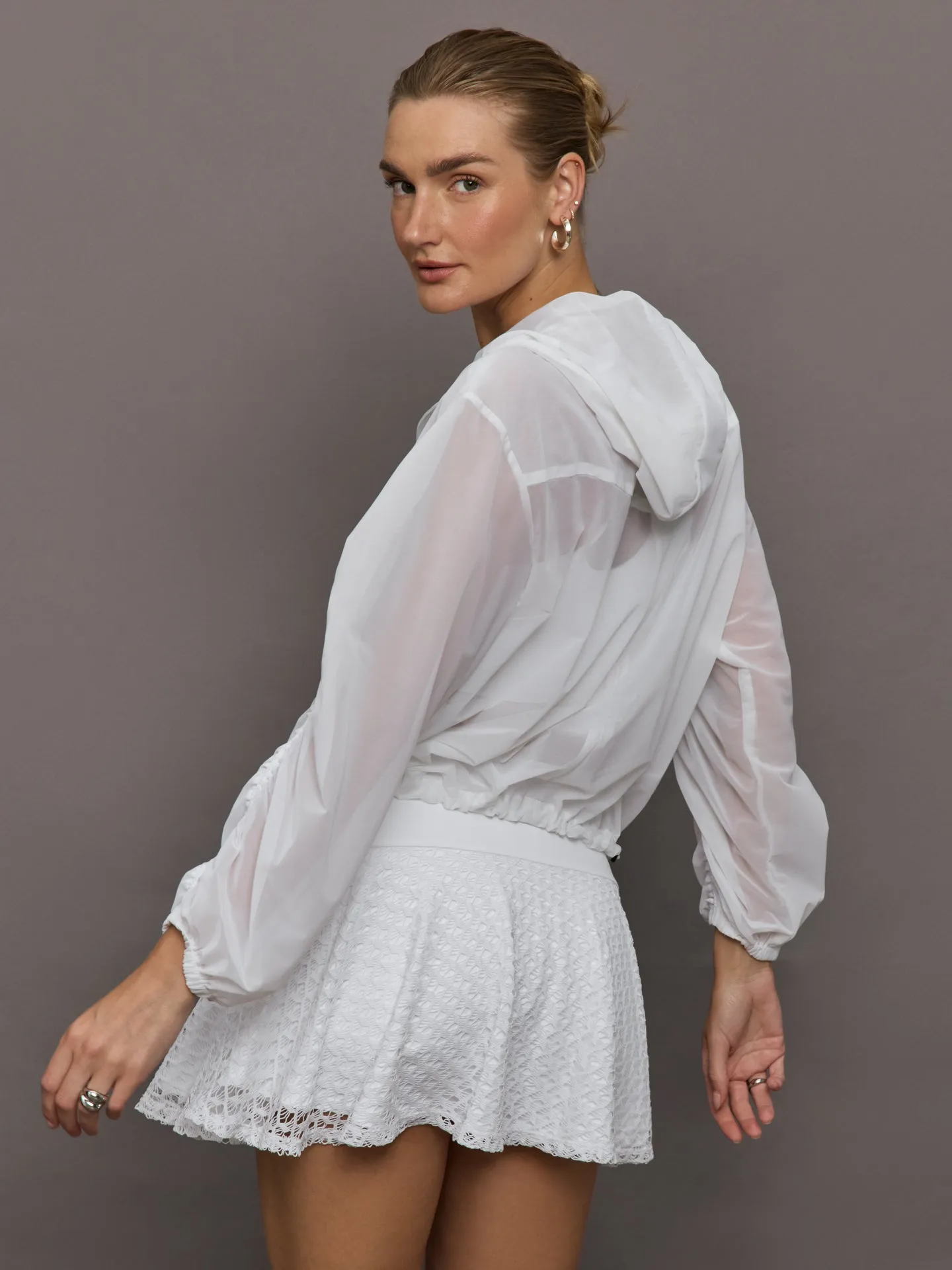 Indy Jacket - White sold by Carbon38 product image thumbnail 4