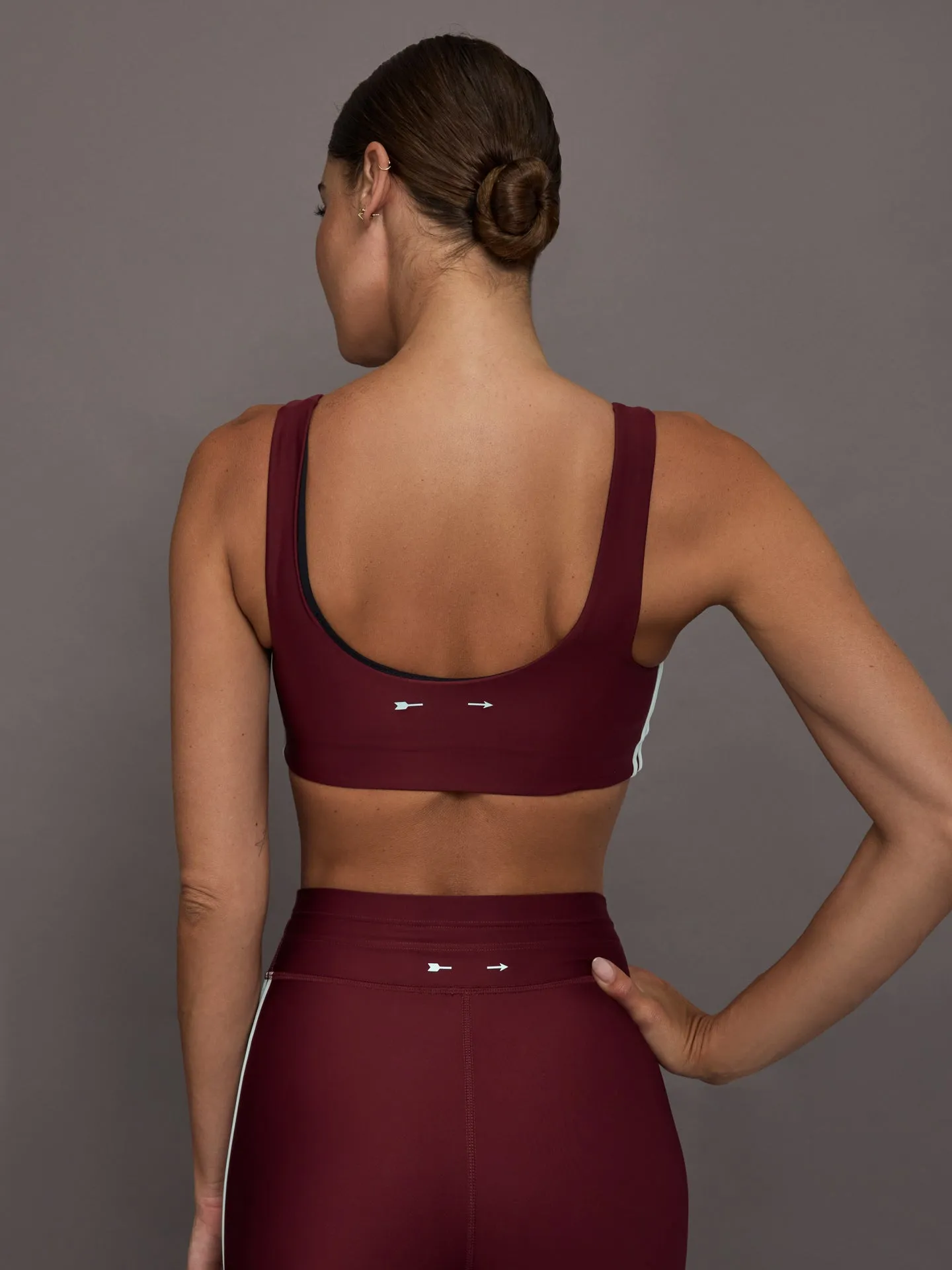 Oxford Harley Scoop Bra - Red sold by Carbon38 product image thumbnail 2