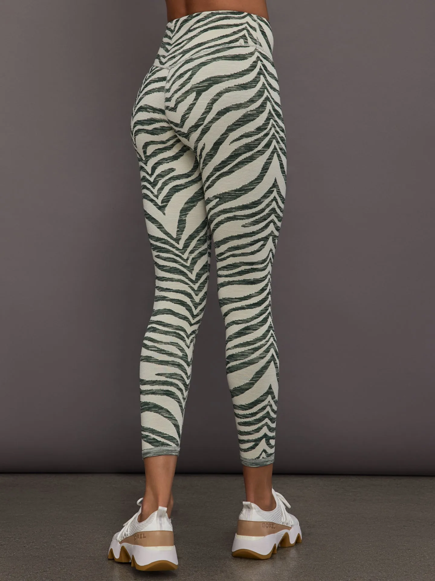 Reversible 25in High Midi Pant - Green sold by Carbon38 product image thumbnail 4