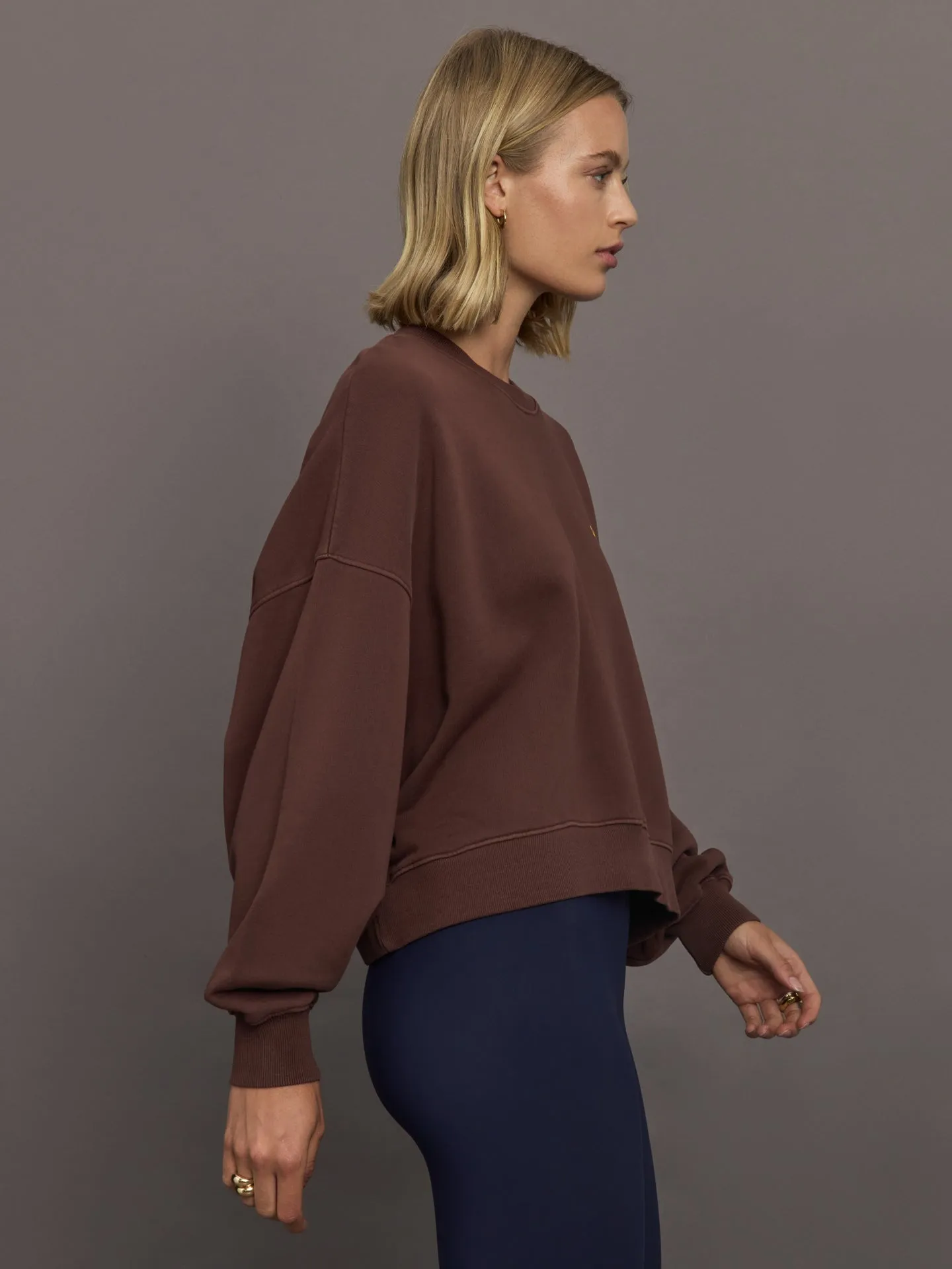 Paloma Crew - Brown sold by Carbon38 product image thumbnail 3