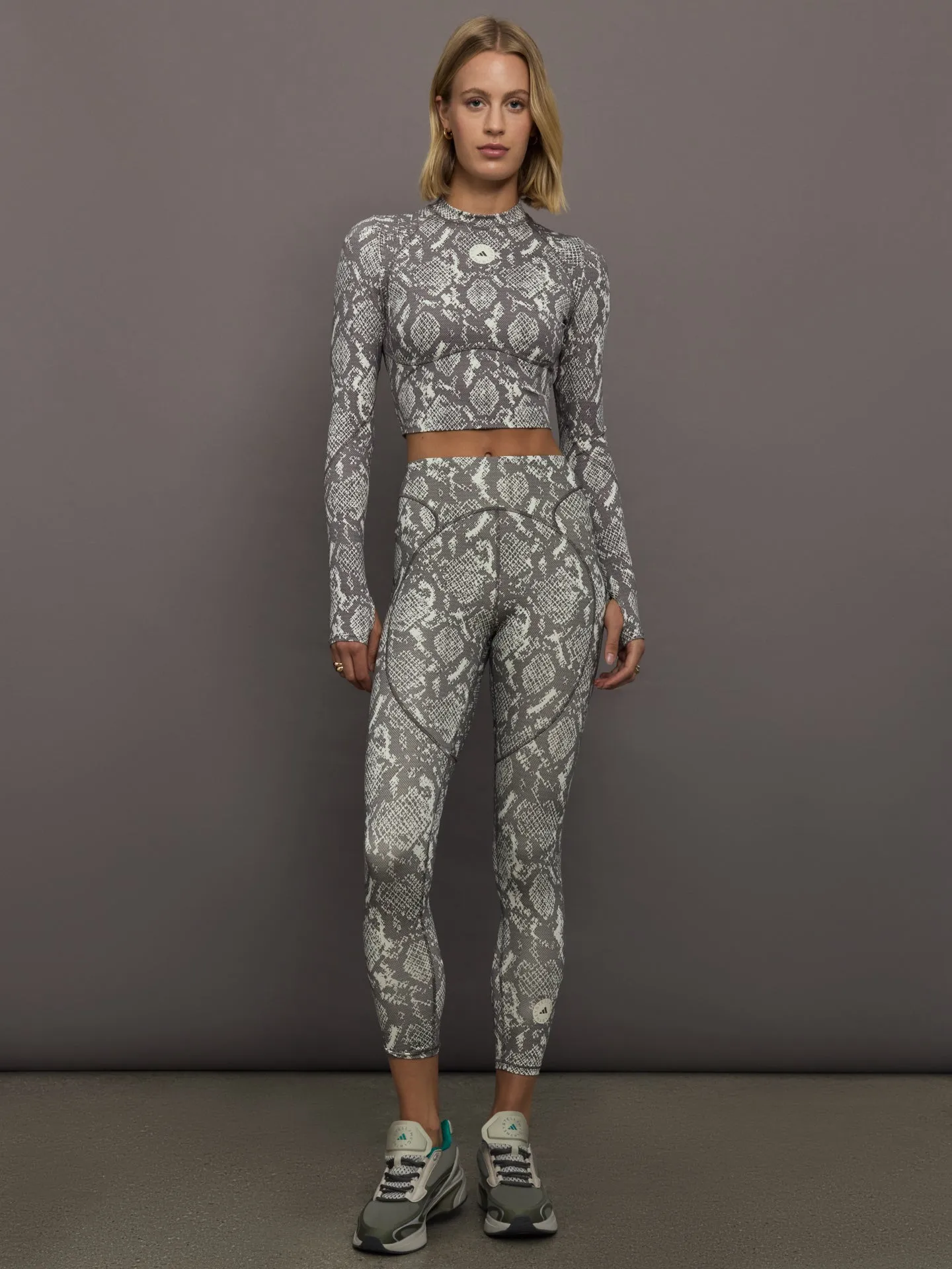 aSMC TruePurpose Training Leggings - Almond Milk-Smc/Charcoal sold by Carbon38 product image thumbnail 2