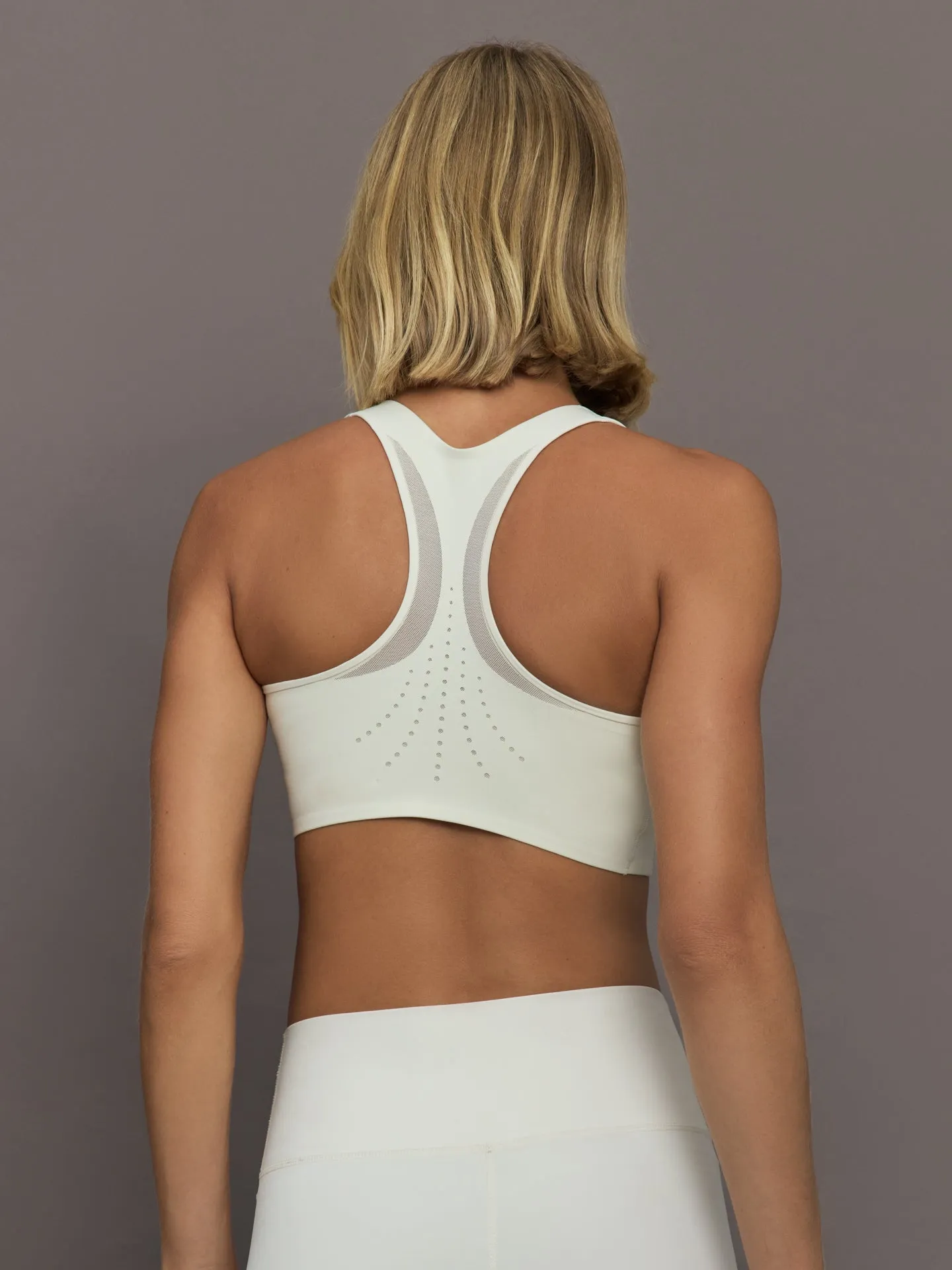 aSMC TruePurpose Power Impact Training Bra - Almond Milk-Smc sold by Carbon38 product image thumbnail 4