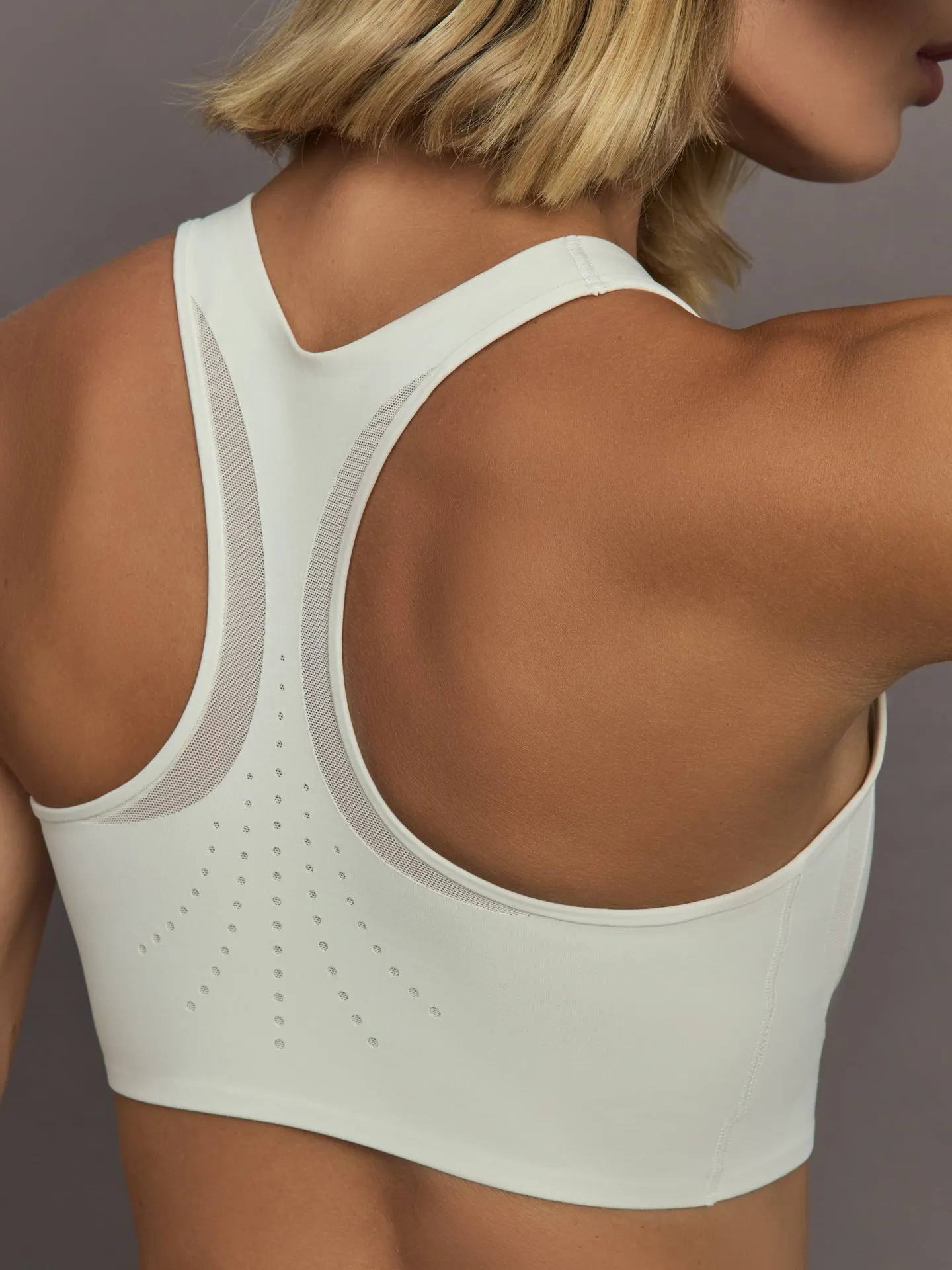 aSMC TruePurpose Power Impact Training Bra - Almond Milk-Smc sold by Carbon38 product image thumbnail 5