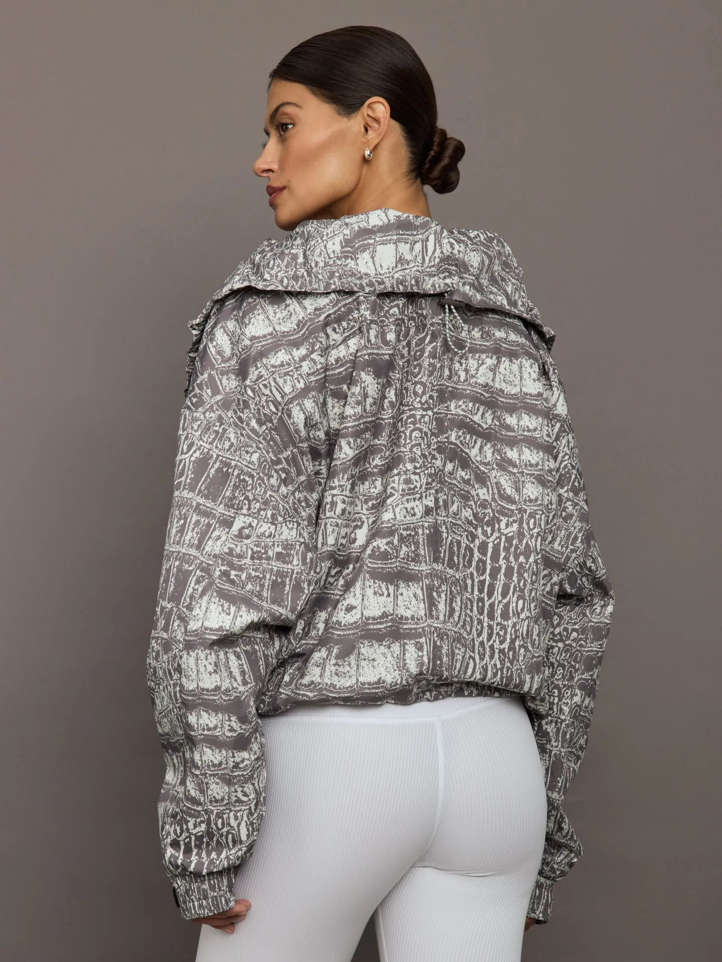 aSMC Item Jacket Printed - Almond Milk-Smc/Charcoal sold by Carbon38 product image thumbnail 4