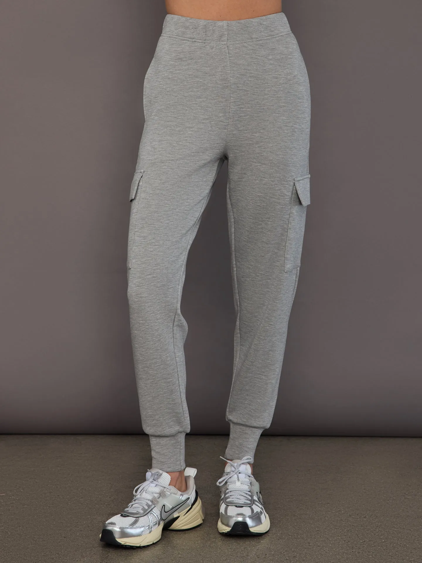 Cargo Jogger in Modal Luxe - Heather Grey sold by Carbon38 product image thumbnail 3