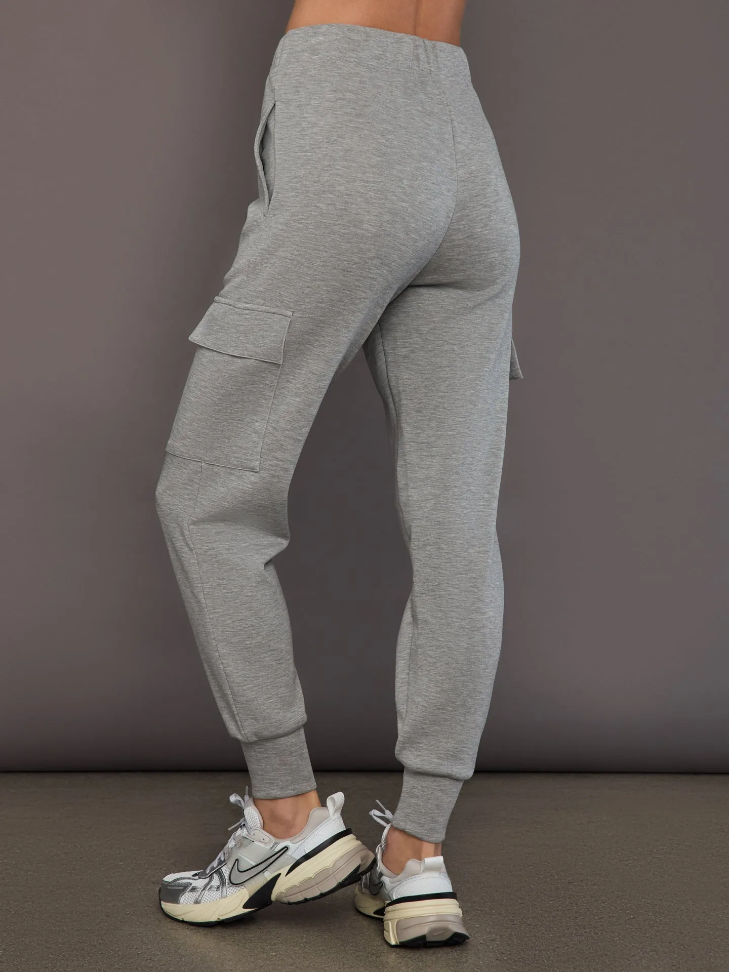 Cargo Jogger in Modal Luxe - Heather Grey sold by Carbon38 product image thumbnail 4