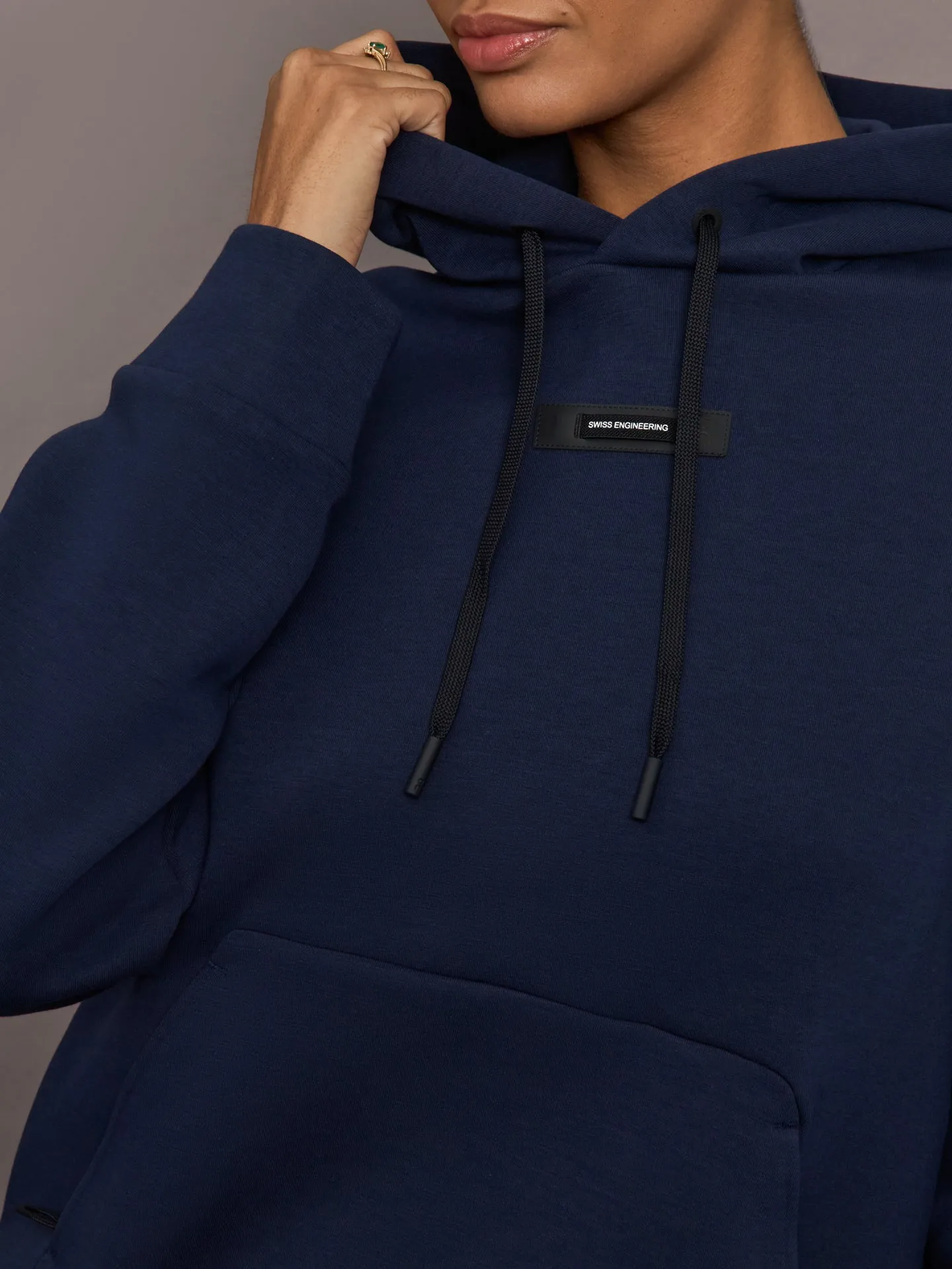 Focus Tech Hoodie - Navy sold by Carbon38 product image thumbnail 5