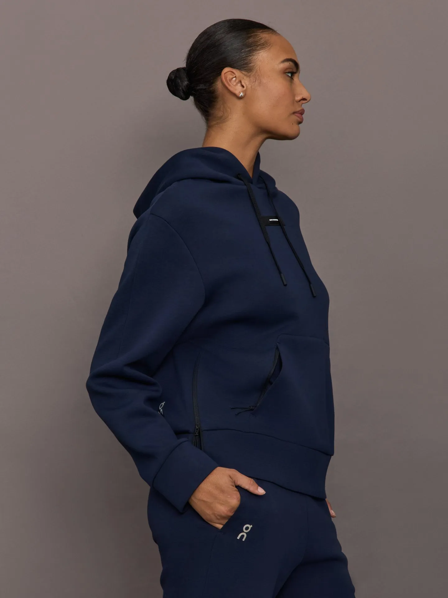 Focus Tech Hoodie - Navy sold by Carbon38 product image thumbnail 3