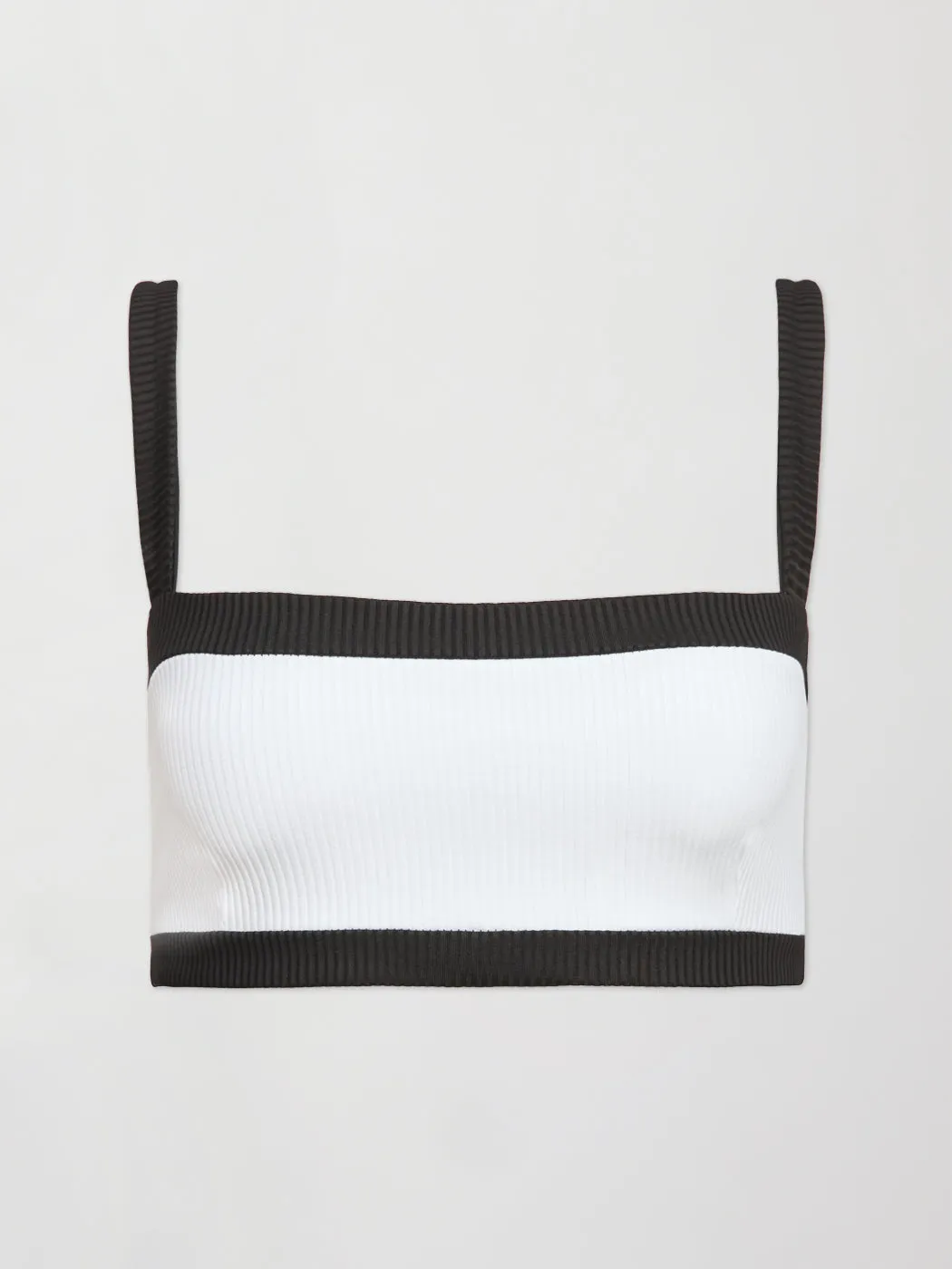 Color Blocked Bra - White And Black sold by Carbon38 product image thumbnail 5
