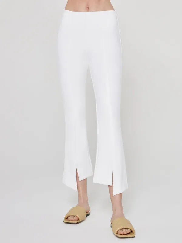 Upper East Split Flare - White sold by Carbon38