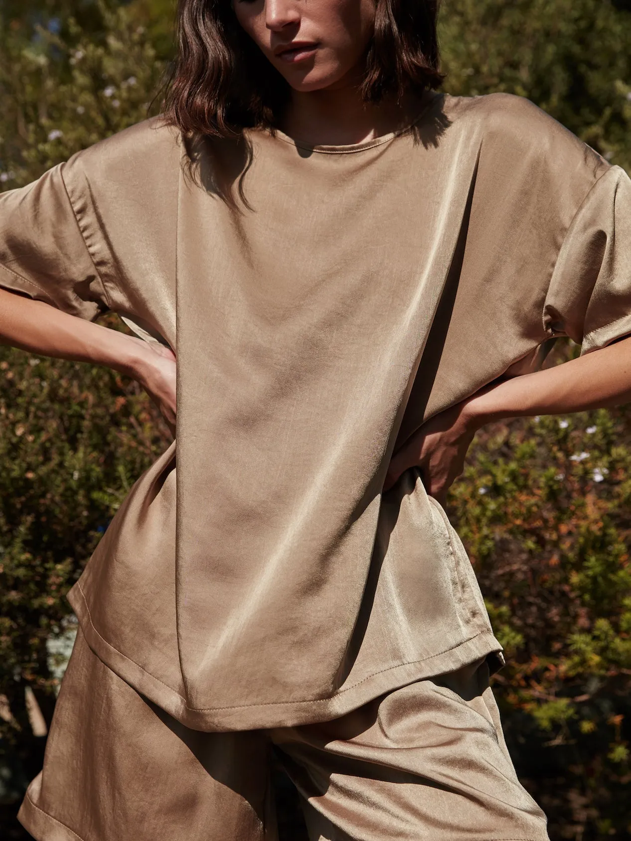 Tribeca Tee - Elmwood sold by Carbon38