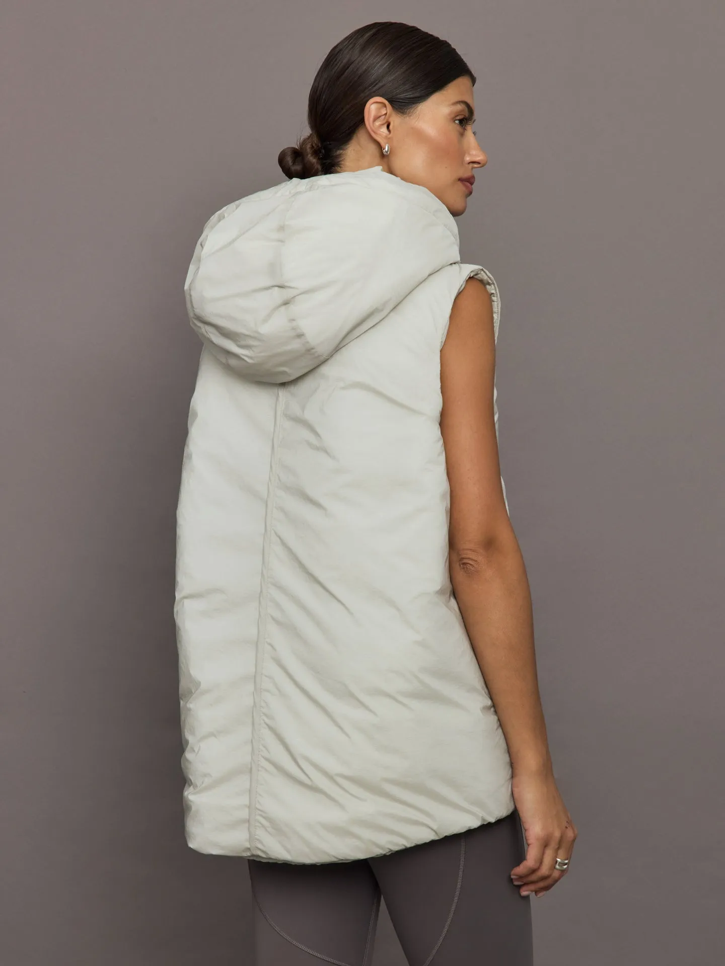 aSMC TrueNature Padded Vest - Willow Grey sold by Carbon38 product image thumbnail 5