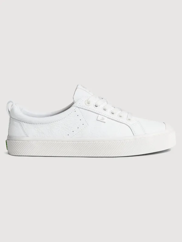 Oca Low - White Premium Leather sold by Carbon38