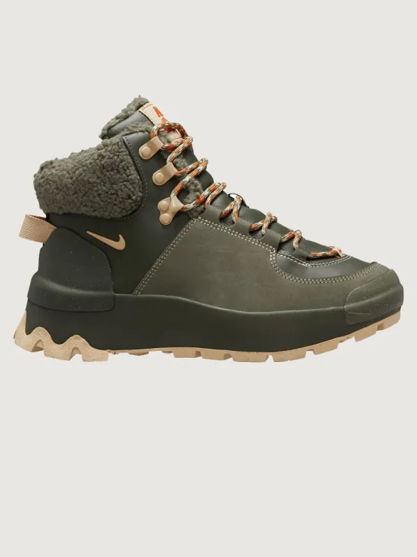 Nike City Classic Boot Premium - Cargo Khaki/Sesame-Medium Olive sold by Carbon38