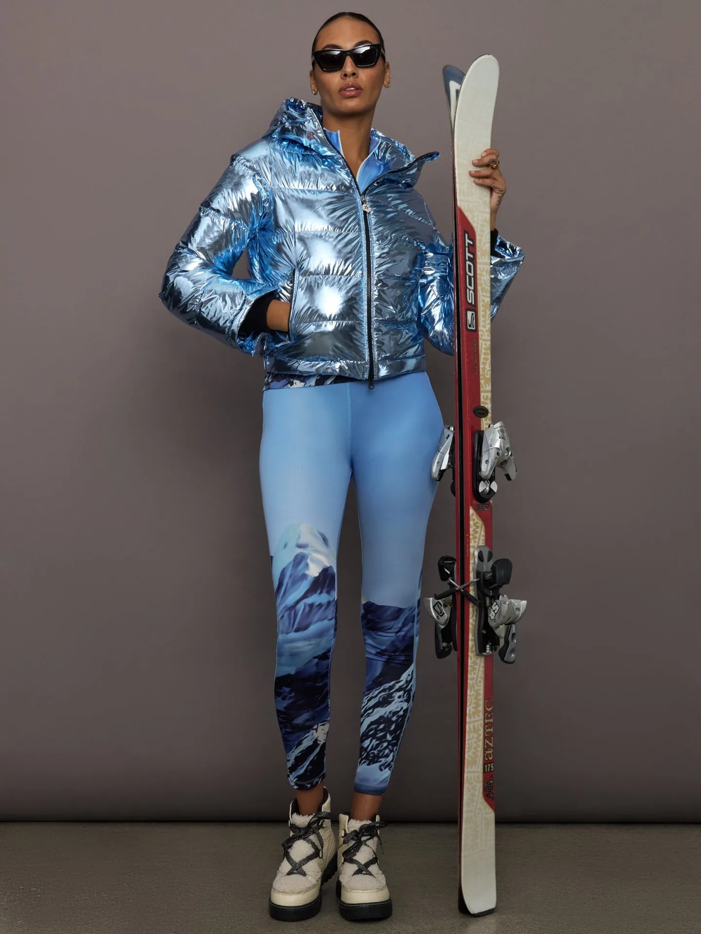 Polar Flare Ski Jacket III - Light Blue Foil sold by Carbon38 product image thumbnail 2