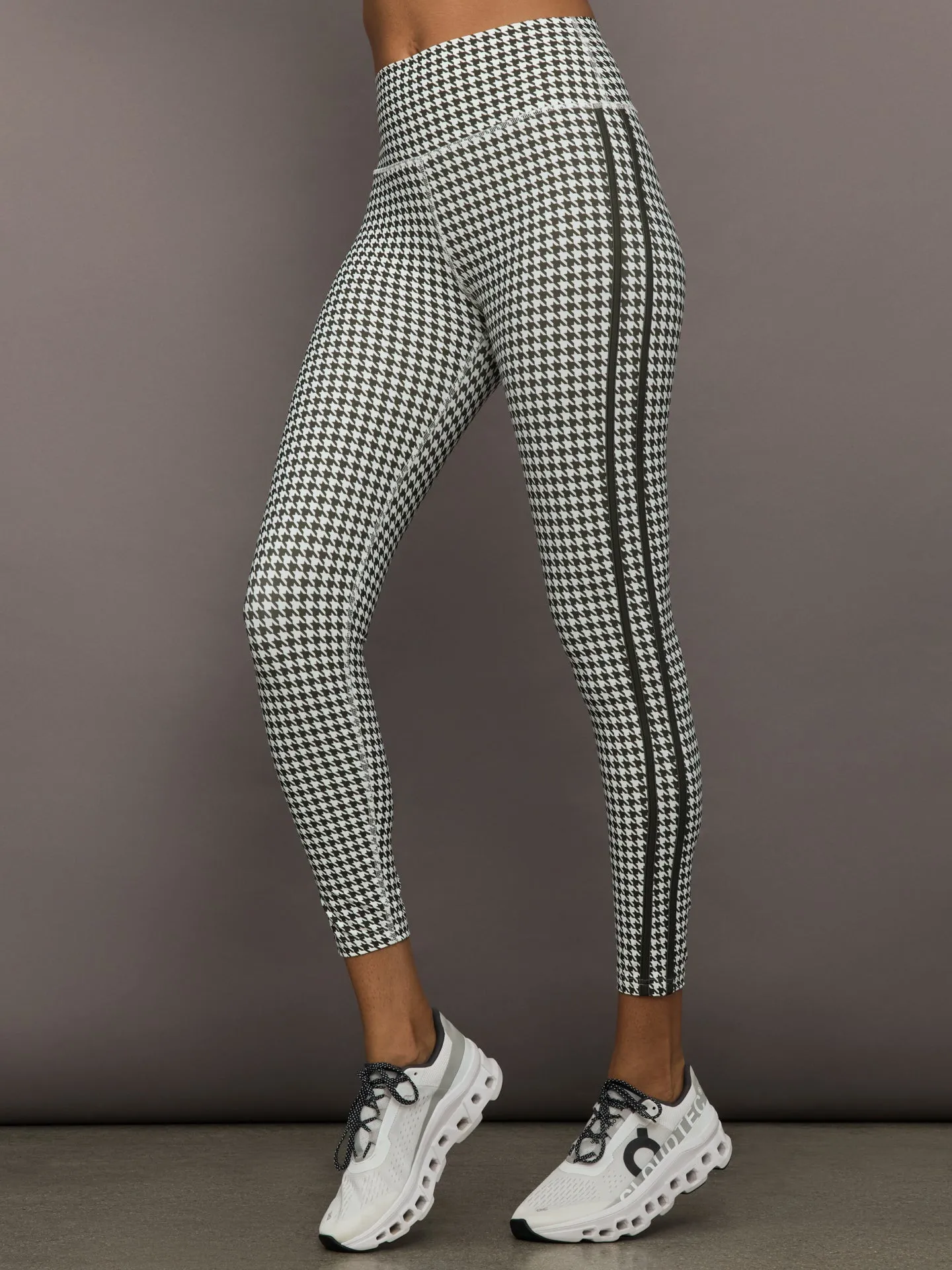 Houndstooth Legging - Ivory / Faded Black sold by Carbon38 product image thumbnail 3