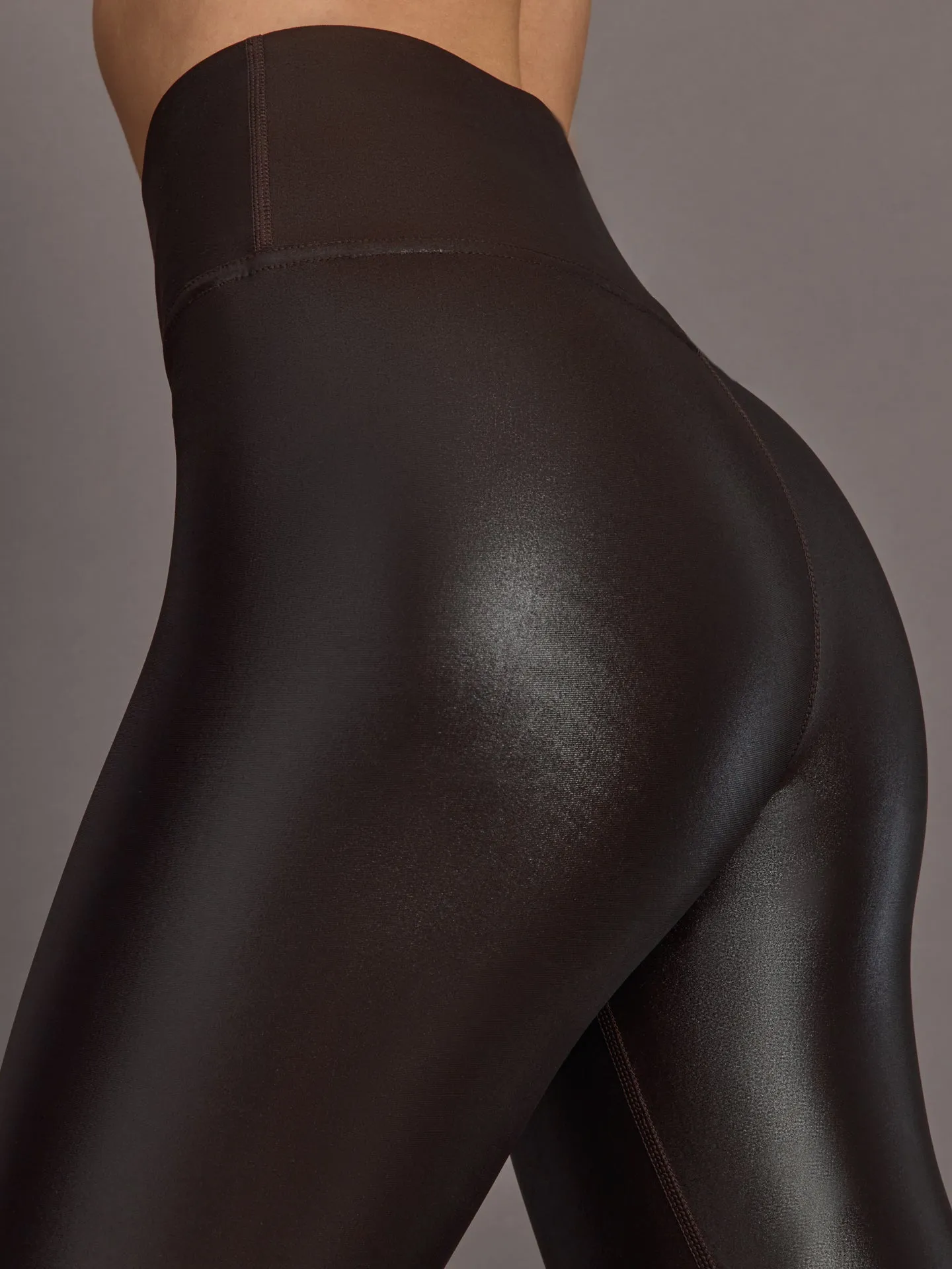 High Rise 7/8 Legging in Takara Shine - Chocolate Torte sold by Carbon38 product image thumbnail 5