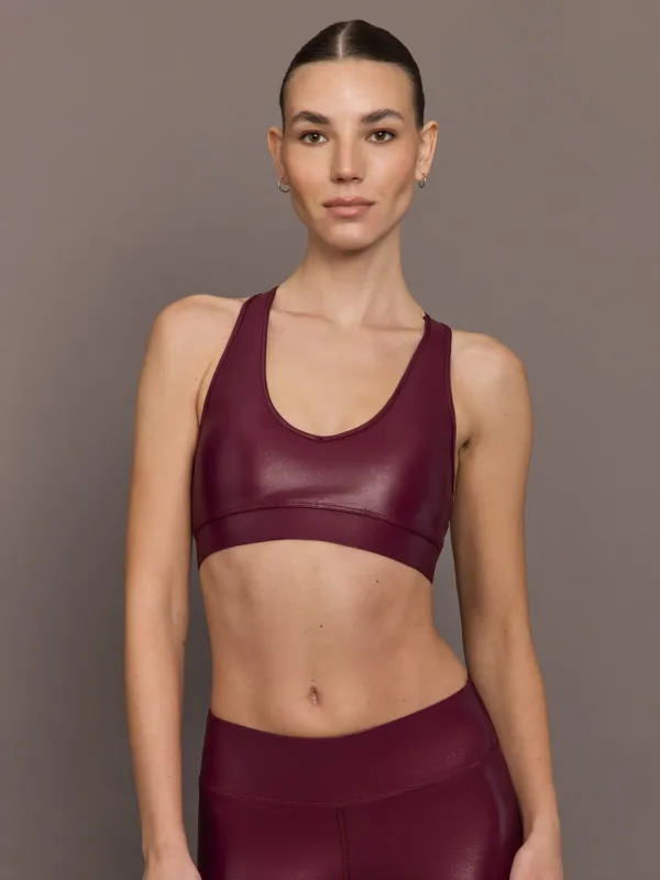 Action Bra 2.0 in Takara Shine - Fig sold by Carbon38