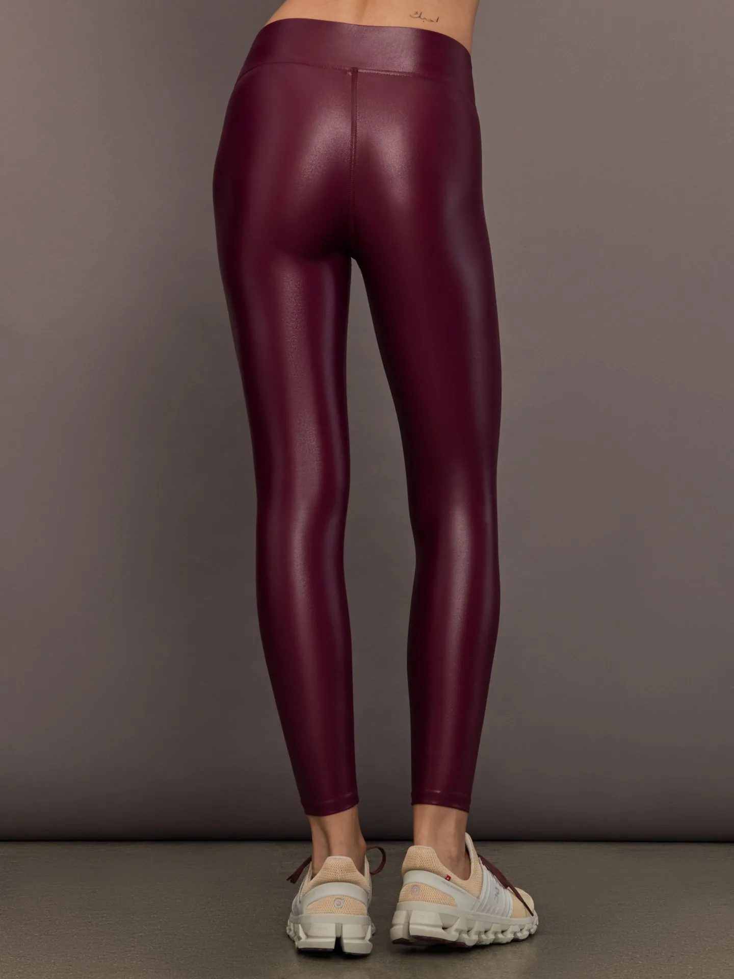 Regular Rise 7/8 Legging in Takara Shine - Fig sold by Carbon38 product image thumbnail 4