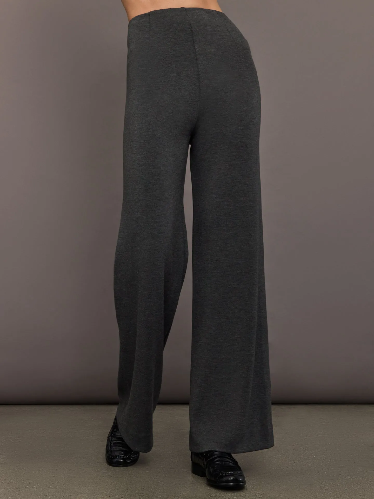 High Waisted Scuba Pant - Charcoal sold by Carbon38