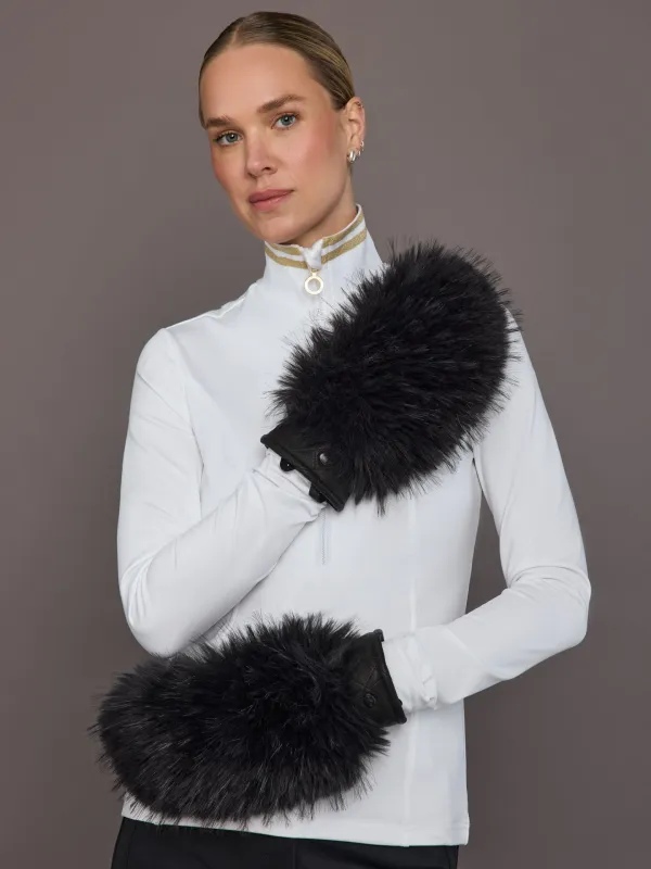 Hill Mittens - Black sold by Carbon38