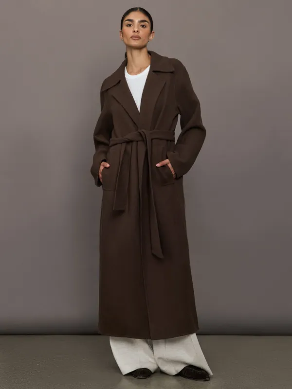Kerri Coat - Brown sold by Carbon38