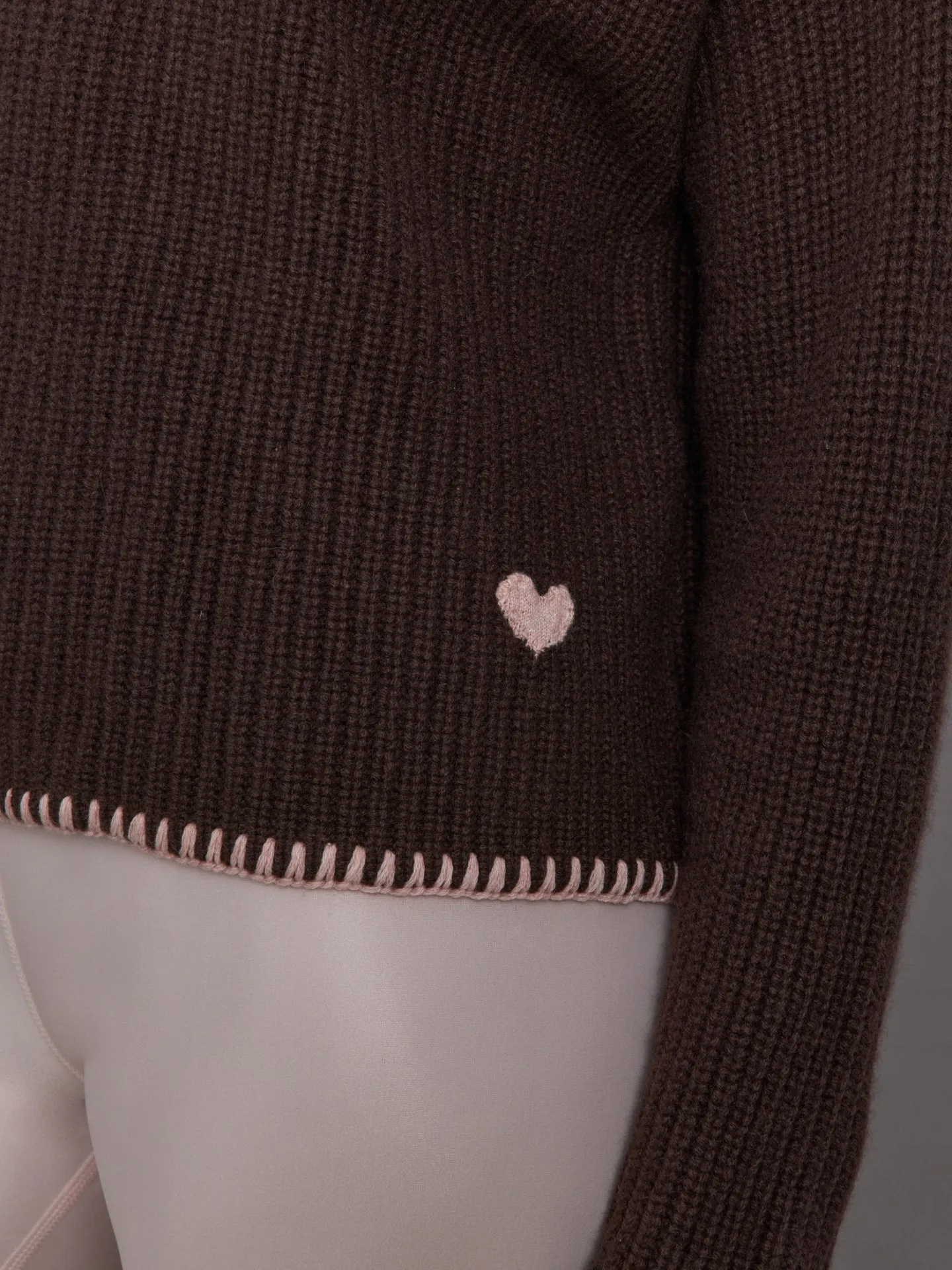 Marlow Cashmere Sweater - Cocoa sold by Carbon38 product image thumbnail 5