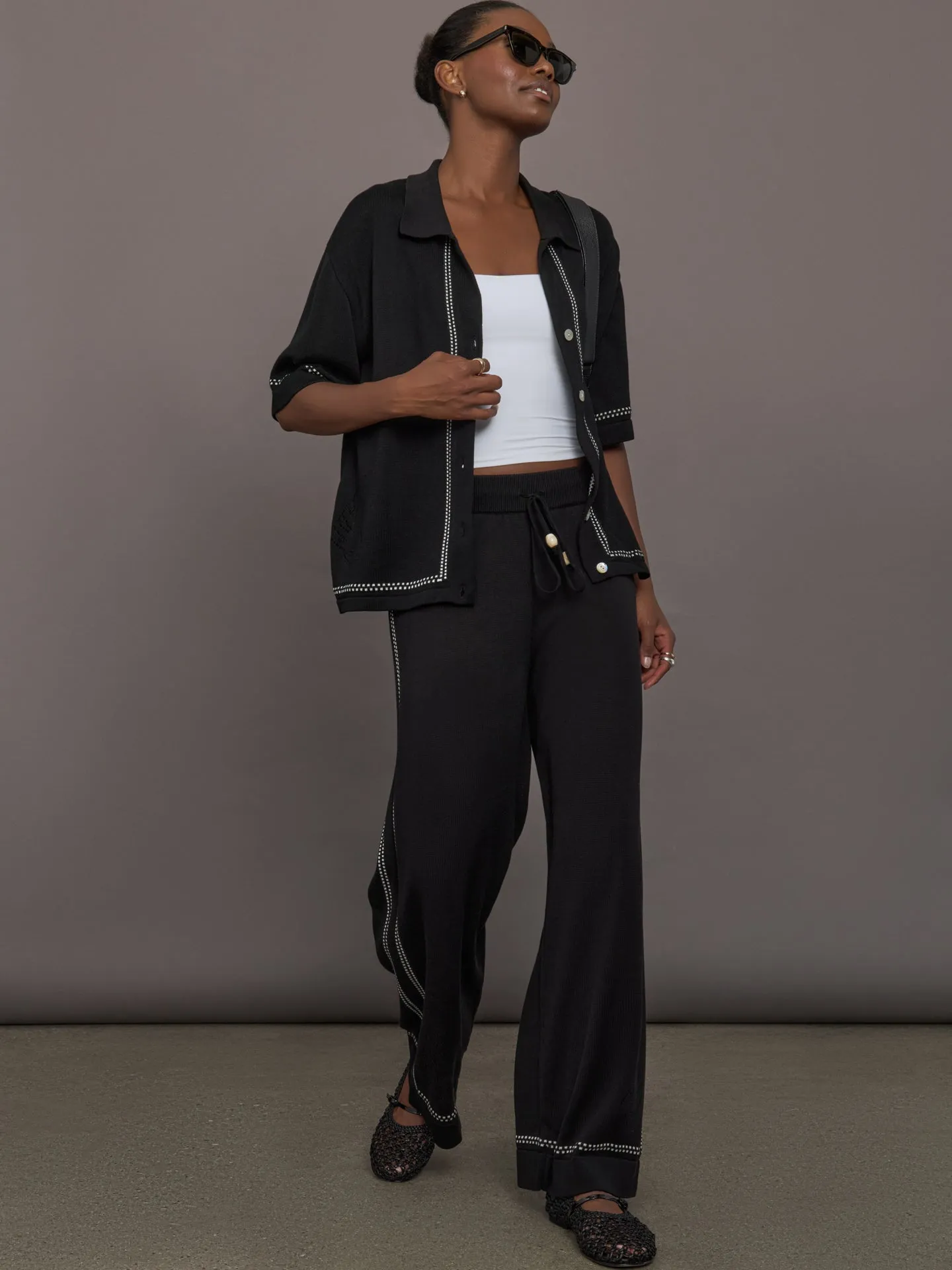 The Lawrence Knit Pant - Ink sold by Carbon38 product image thumbnail 2