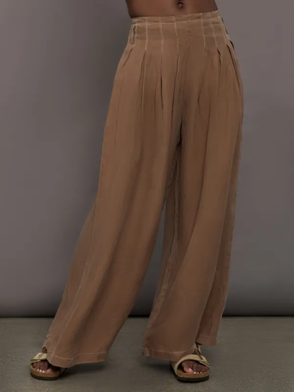 The Dallas Pants - Coconut sold by Carbon38