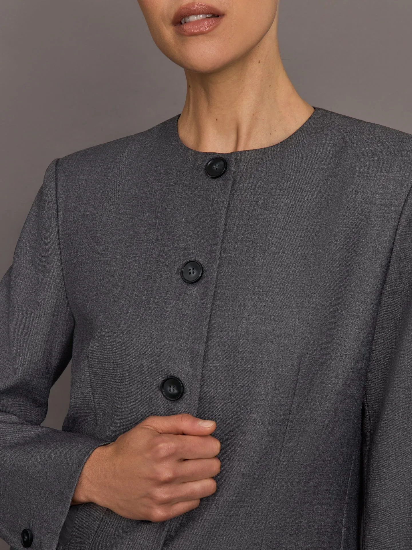 Arlin Blazer - Grey sold by Carbon38 product image thumbnail 5