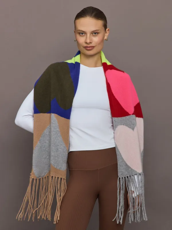 Love Brigade Scarf - Multi made by Kerri Rosenthal