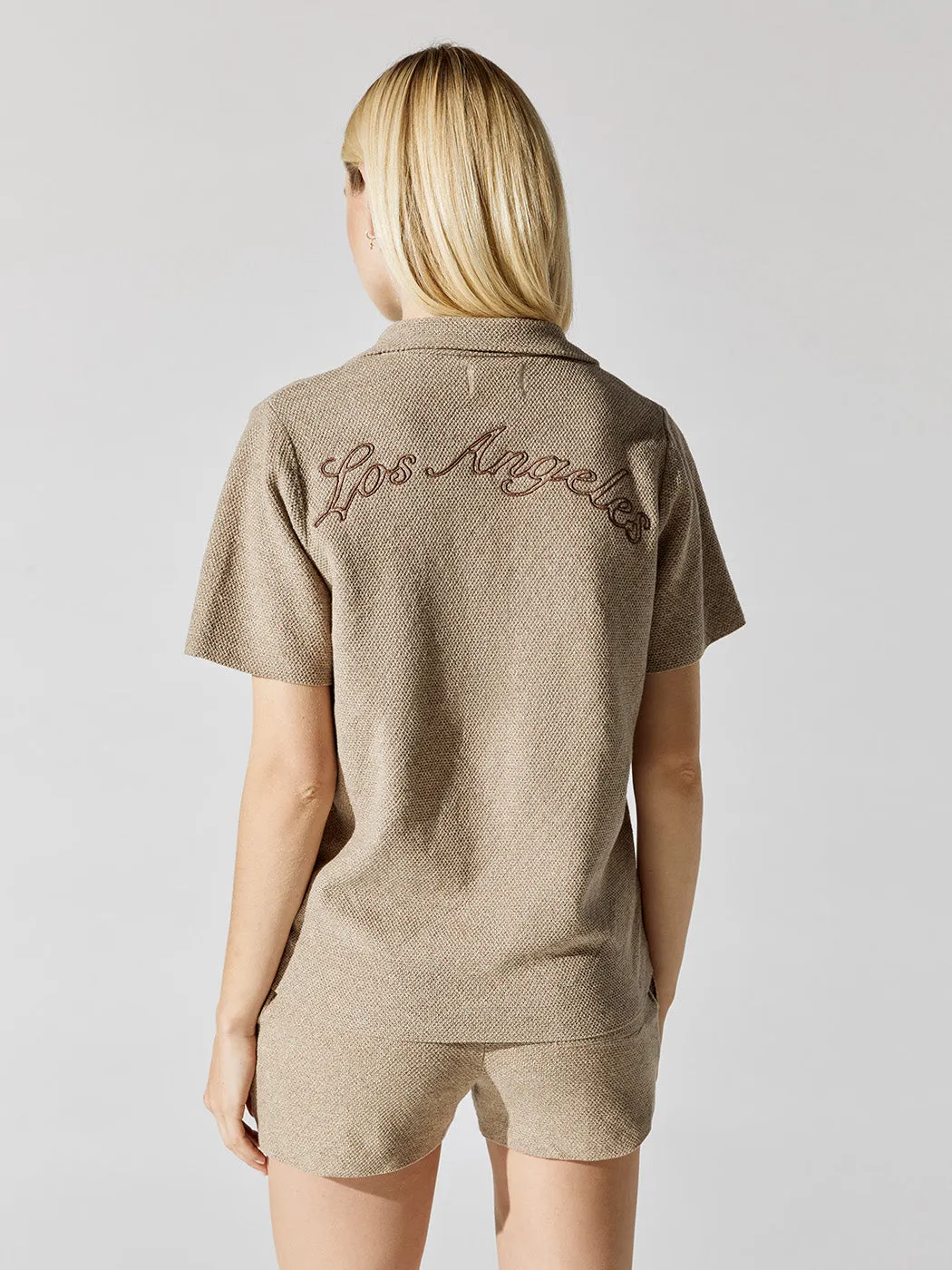 Jungle Camp Short Sleeve Button-Up - Hickory sold by Carbon38 product image thumbnail 2