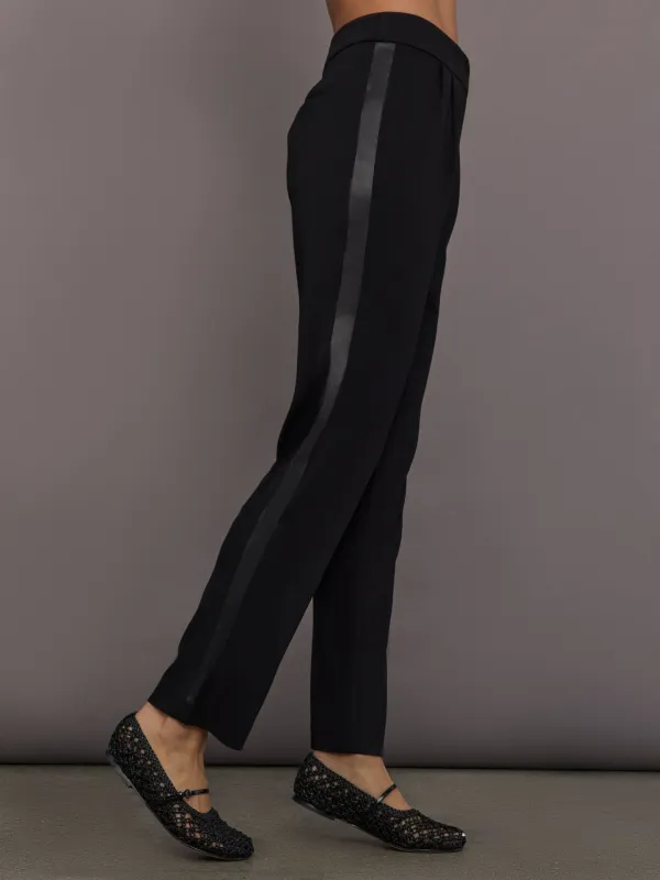 Tuxedo Pant in Scuba - Black sold by Carbon38