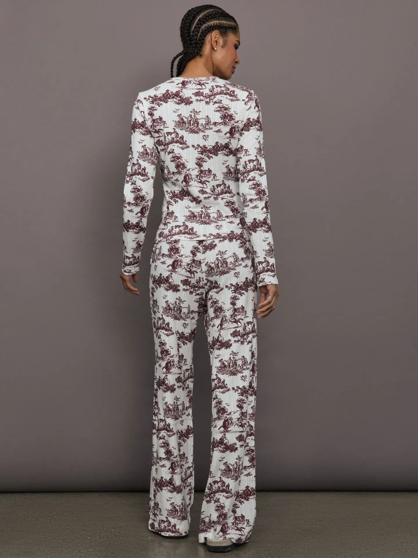 Toile Sleep Set - Fig Toile sold by Carbon38 product image thumbnail 4