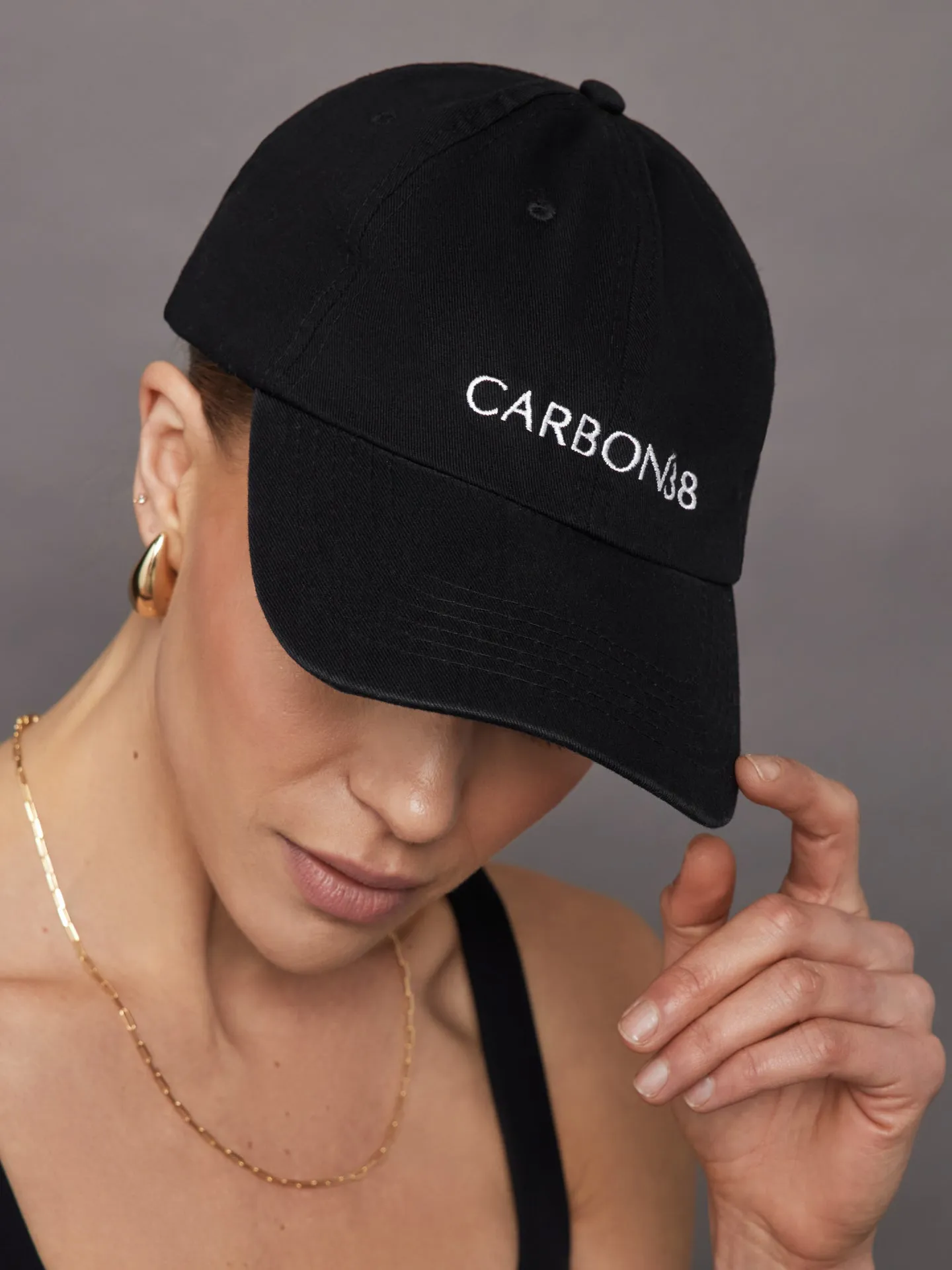 CARBON38 HAT - BLACK sold by Carbon38 product image thumbnail 2