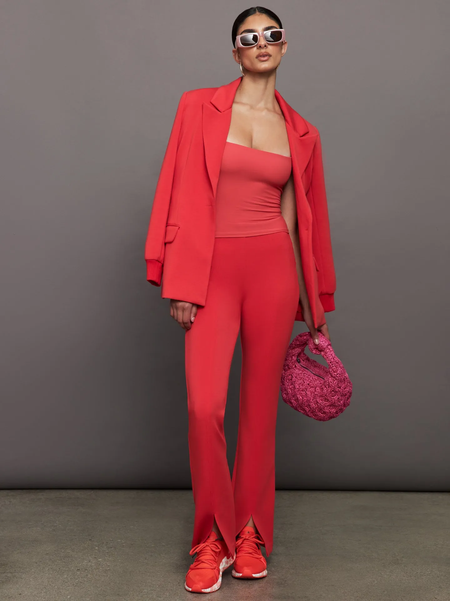 Strappy Tank in Melt - Tomato sold by Carbon38 product image thumbnail 2