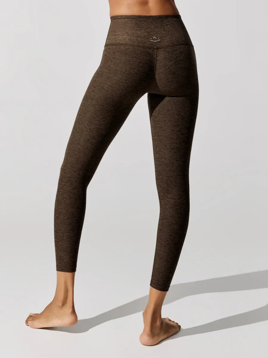 Spacedye Caught in the Midi High Waisted Legging - Chocolate Chip Espresso sold by Carbon38 product image thumbnail 3