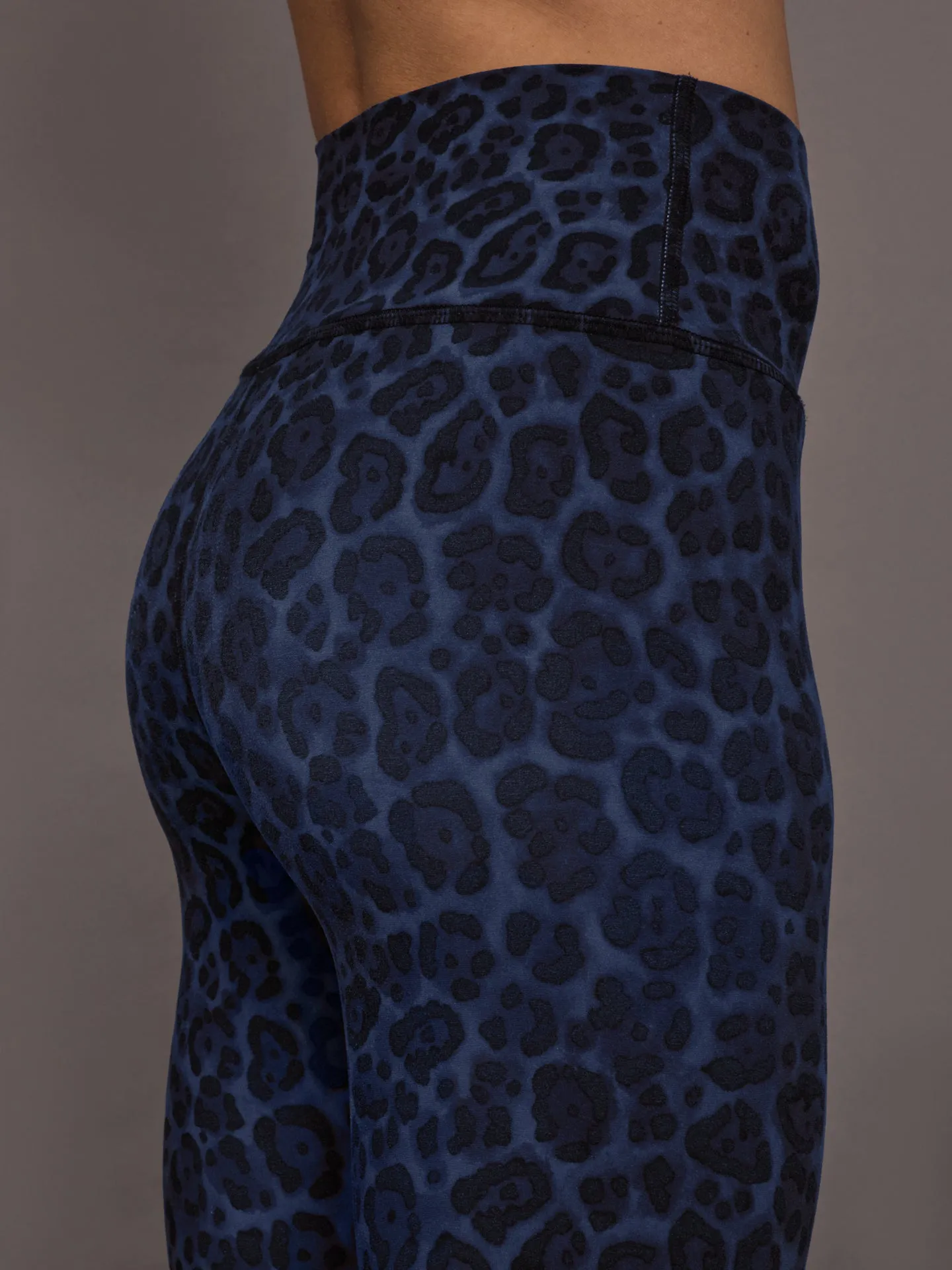 High Rise Legging in Melt - Navy Leopard sold by Carbon38 product image thumbnail 5