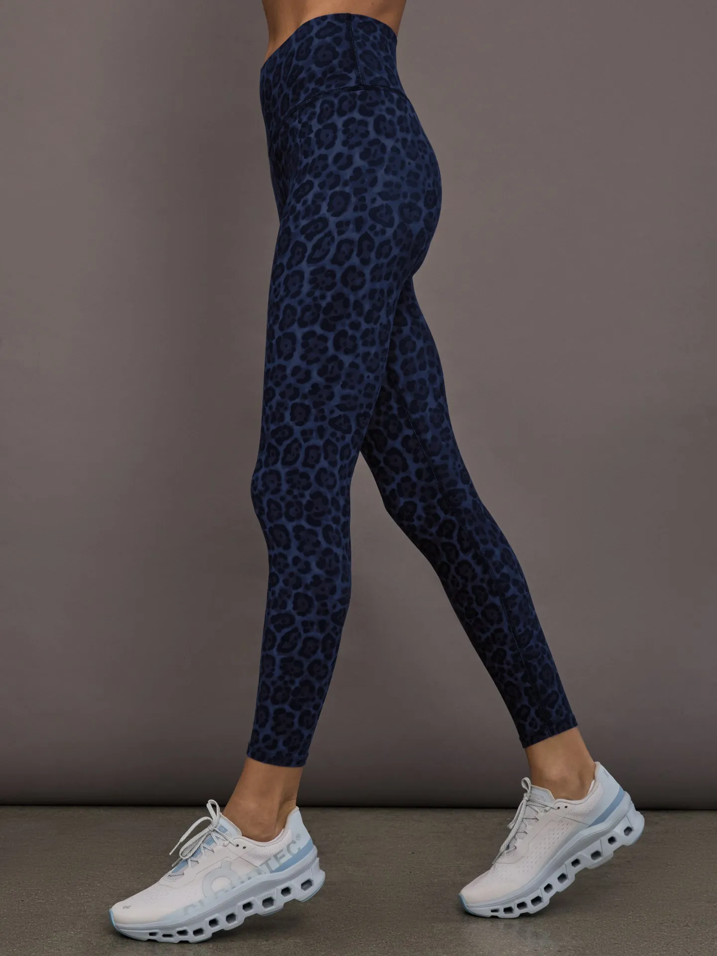 High Rise Legging in Melt - Navy Leopard sold by Carbon38 product image thumbnail 3