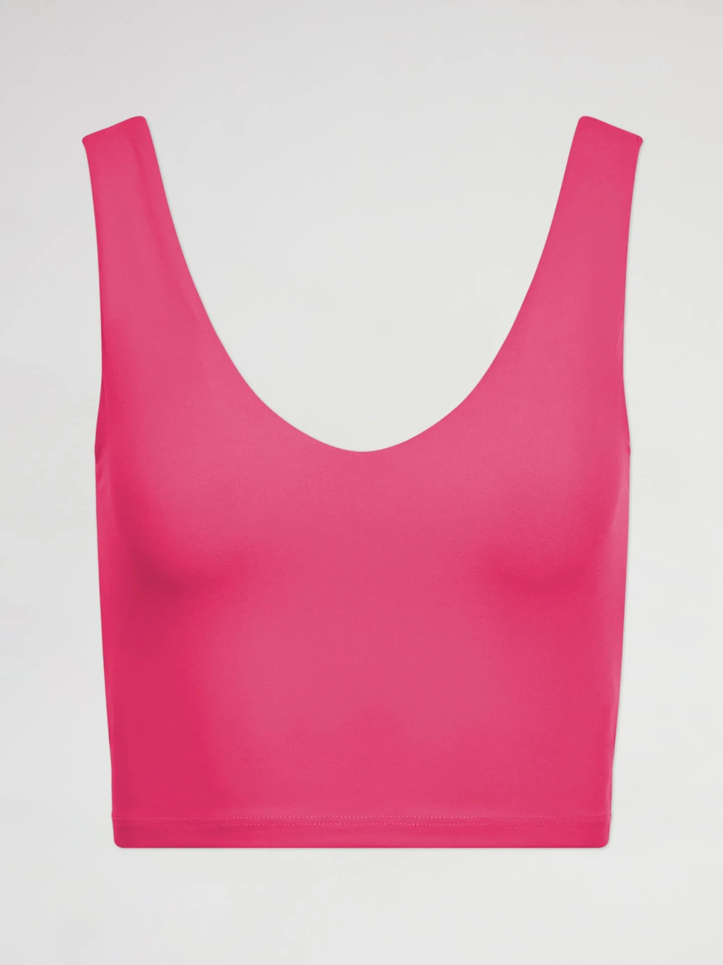 V-Neck Longline Bra in Melt - Fuchsia Purple sold by Carbon38 product image thumbnail 5