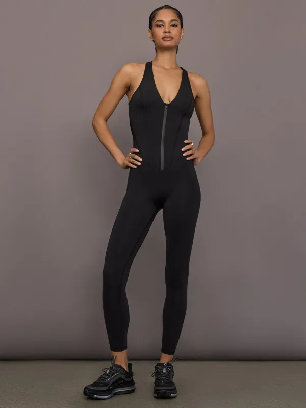 Odyssey Jumpsuit - Black sold by Carbon38