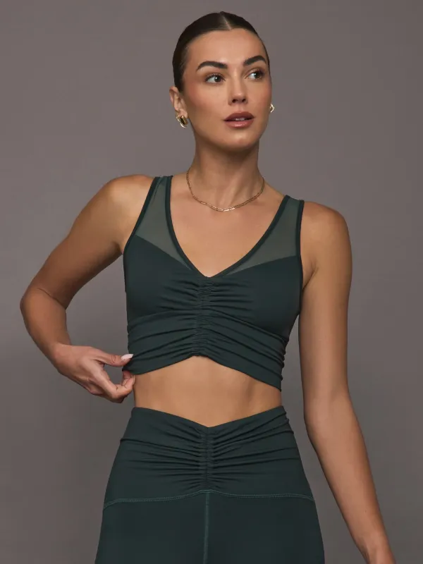 Palma Mesh Longline - Forest sold by Carbon38