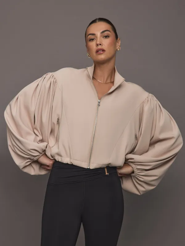 Onyx Jacket - Nude Pink sold by Carbon38